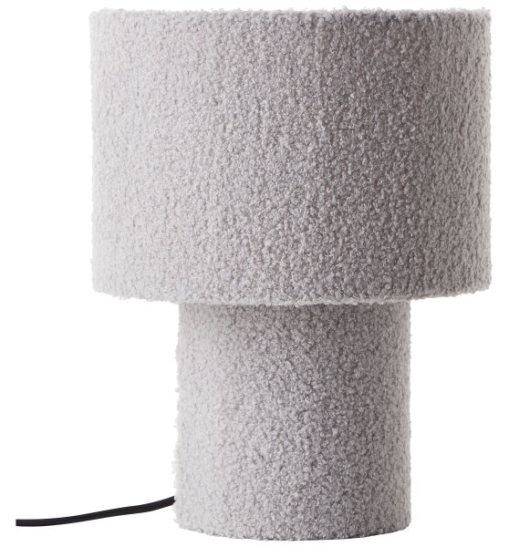 Brilliant - Stolní lampa TEDDY 1xE27/20W/230V šedá