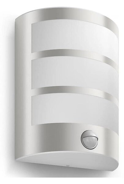 Philips - LED Venkovní nástěnné svítidlo se senzorem PYTHON LED/3,8W/230V IP44