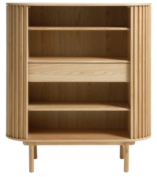 Unique Furniture Dubová komoda Carno 110 x 40 cm