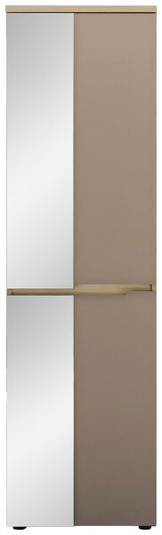 SKŘÍŇ NA ODĚV, šedohnědá, barvy dubu, 55/192/38 cm Voleo - Šatní skříně