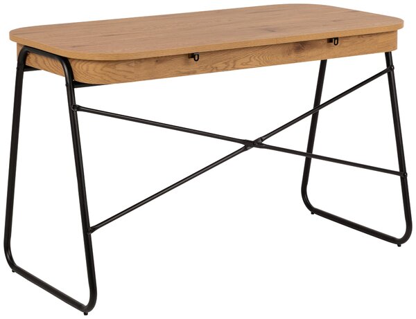 PSACÍ STŮL, barvy dubu, 120/60/75 cm MID.YOU - Online Only psací stoly, Online Only