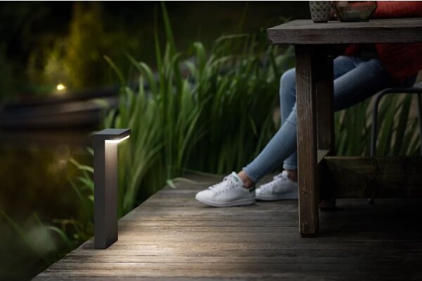 Philips - LED Venkovní lampa BUSTAN LED/3,8W/230V 77 cm IP44