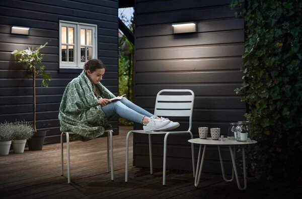 Philips - LED Venkovní nástěnné svítidlo BUSTAN LED/3,8W/230V 4000K IP44