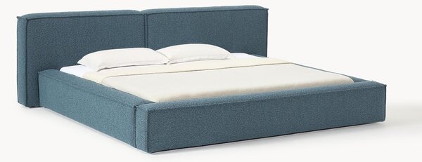Čalouněná bouclé postel Lennon