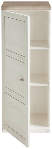 SKŘÍŇ NA ŠANONY, šedá, bílá, 50,6/131,6/43 cm Hom`in - Regály na šanony