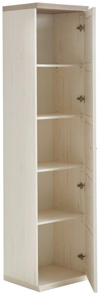 SKŘÍŇ NA ŠANONY, šedá, bílá, 50,6/209,2/43 cm Hom`in - Regály na šanony