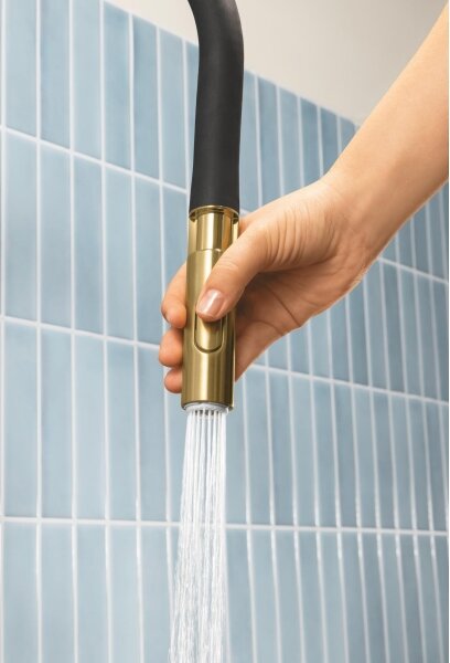 GROHE 30294GN0 - Dřezová baterie ESSENCE zlatá