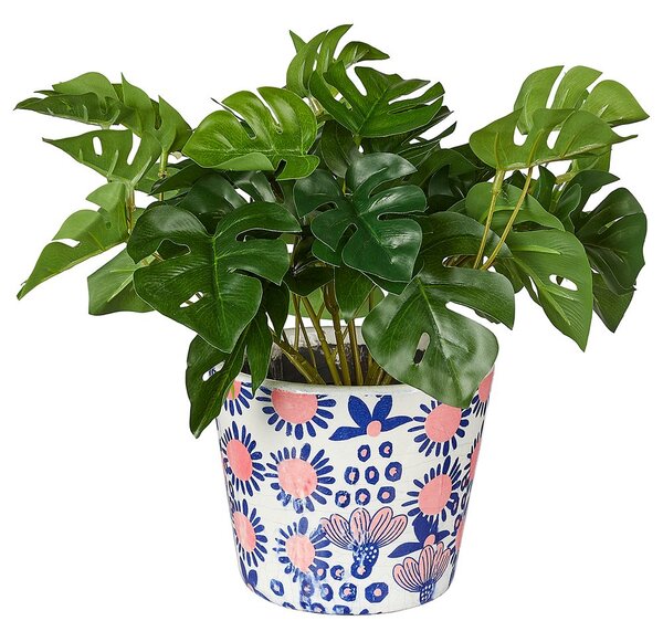 EVERGREEN Květináč 14 cm - růžová/modrá