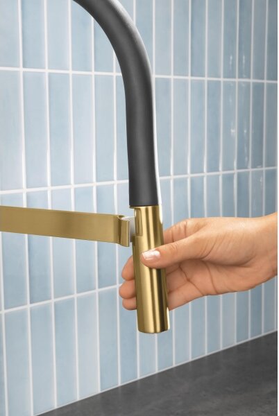 GROHE 30294GN0 - Dřezová baterie ESSENCE zlatá