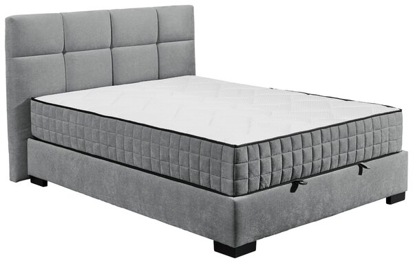 AMERICKÁ POSTEL, 120/200 cm, antracitová MID.YOU - Postele s úložným prostorem, Online Only