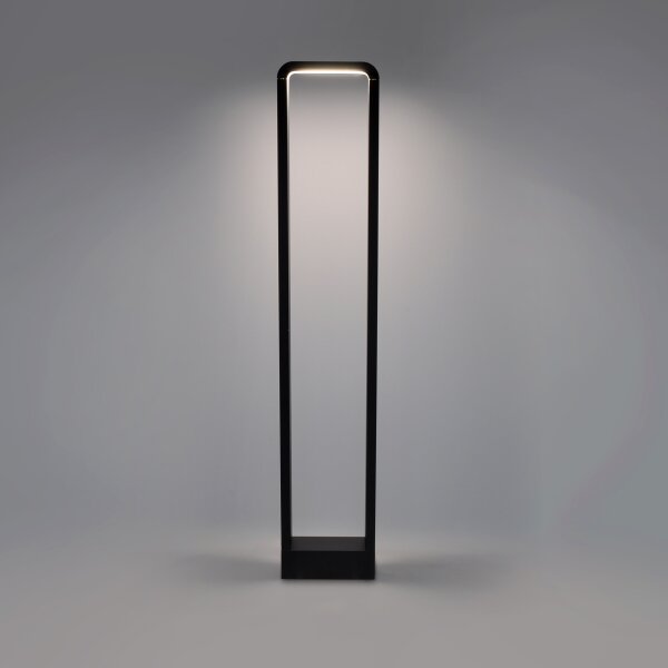 Brilagi - LED Venkovní lampa BARI LED/7W/230V 3000/4000/6000K černá IP54 80 cm