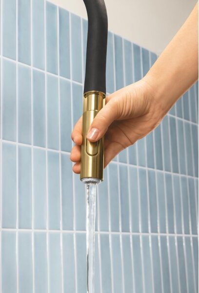 GROHE 30294GN0 - Dřezová baterie ESSENCE zlatá