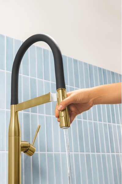 GROHE 30294GN0 - Dřezová baterie ESSENCE zlatá