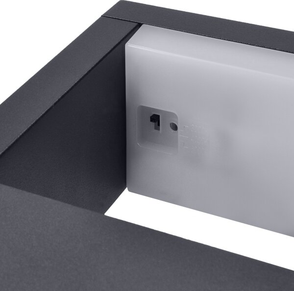Brilagi - LED Venkovní svítidlo RAGUSA LED/7W/230V 3000/4000/6000K černá IP54