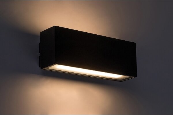 Rabalux 77075 - LED Venkovní nástěnné svítidlo MATARO LED/10W/230V IP54 černá