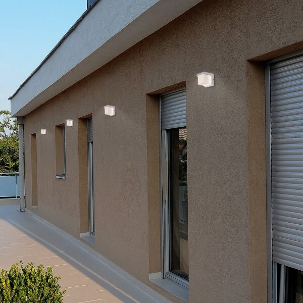 Rabalux 77096 - LED Venkovní nástěnné svítidlo ANDELLE LED/10W/230V IP54 bílá