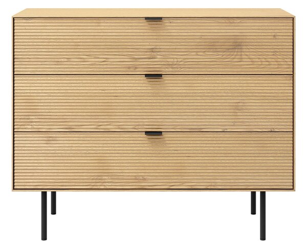 Dubová komoda Somcasa Tulsa 100 x 40 cm