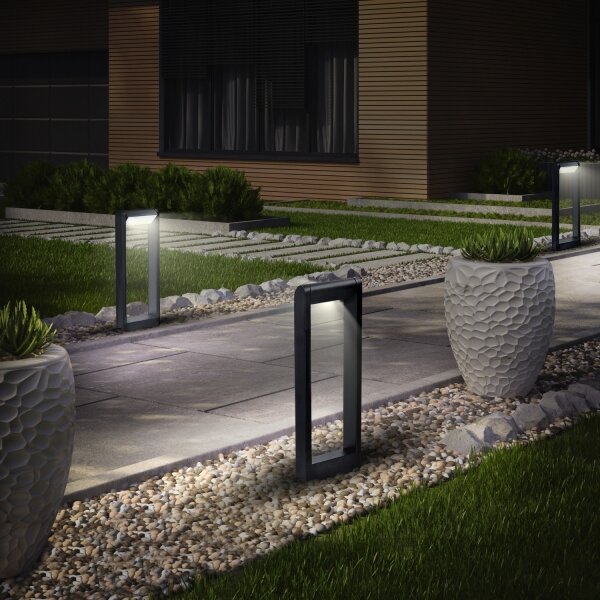BRILAGI - LED Venkovní lampa CROTONE LED/7W/230V černá IP54 50 cm