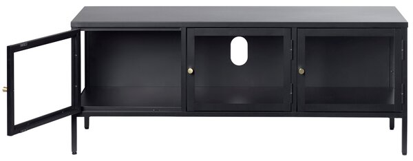 Unique Furniture Kovový TV stolek Carmel 132 x 40 cm
