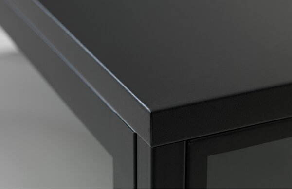 Unique Furniture Kovový TV stolek Carmel 132 x 40 cm