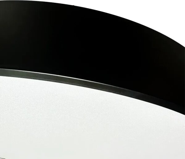 LED Stmívatelné stropní svítidlo LED/50W/230V 3000-6500K černá +dálkové ovládání