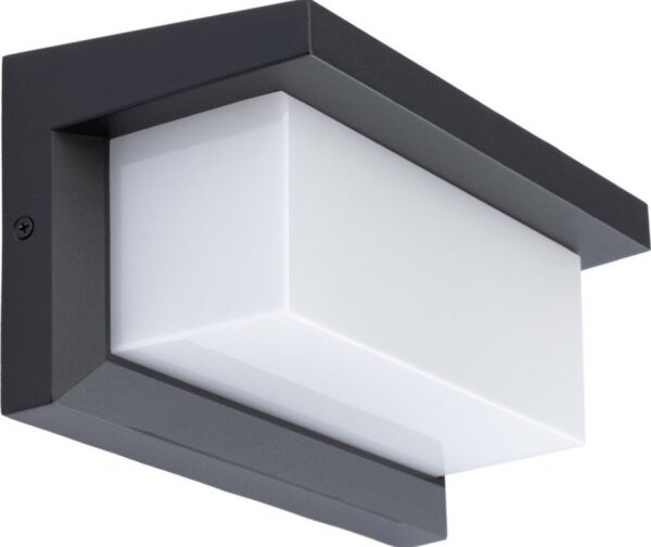 LED Venkovní nástěnné svítidlo NEELY 1xE27/9W/230V 3000K IP54 antracit