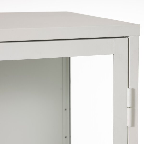Unique Furniture Kovová vitrína Carmel 160 x 90 cm
