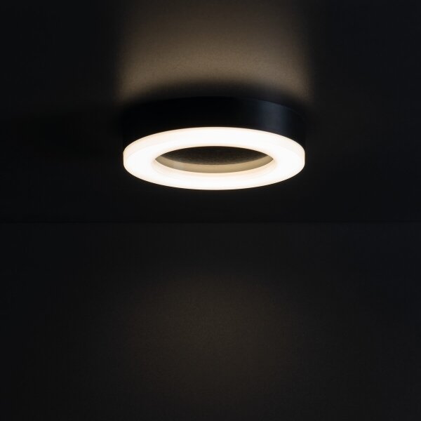 Kanlux 31490 - LED Venkovní stropní svítidlo TURA LED/15W/230V 4000K IP65 černá