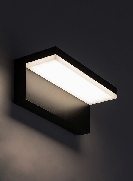 Rabalux 77092 - LED Venkovní nástěnné svítidlo ZARAGOZA LED/10W/230V IP54 černá