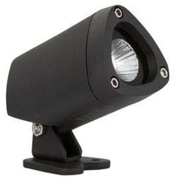 NOVA LUCE venkovní reflektor MINI černý hliník a sklo LED 3W 3000K 220-240V 24st. IP65 9010004