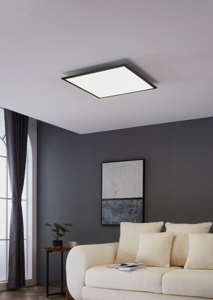 Eglo 900819 - LED Stropní svítidlo SALOBRENA LED/33W/230V 60x60 cm černá