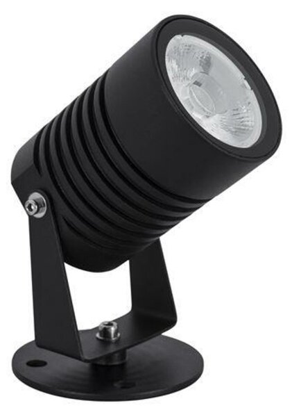 NOVA LUCE venkovní nástěnné svítidlo FEND černý hliník a sklo LED 10W 3000K 100-240V 24st. IP65 9271491