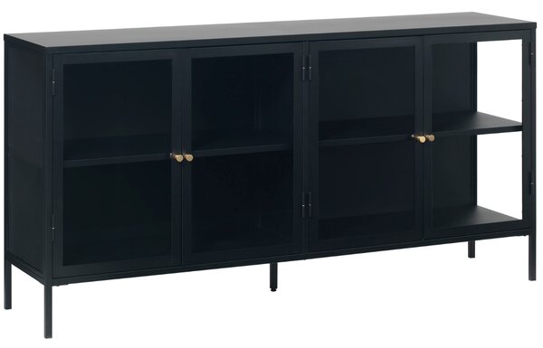 Unique Furniture Kovová vitrína Carmel 85 x 170 cm
