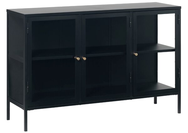 Unique Furniture Kovová vitrína Carmel 85 x 132 cm