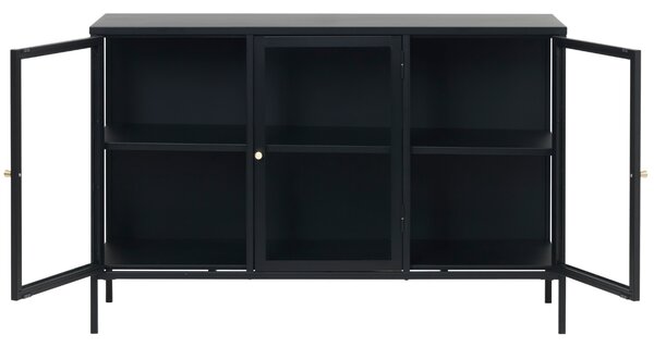 Unique Furniture Kovová vitrína Carmel 85 x 132 cm