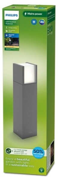 Philips - LED Venkovní lampa ARBOUR LED/3,8W/230V 40 cm IP44