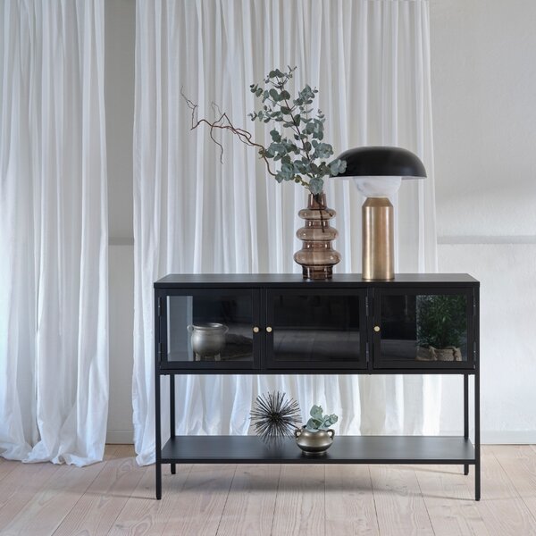 Unique Furniture Kovová vitrína Carmel 88 x 132 cm