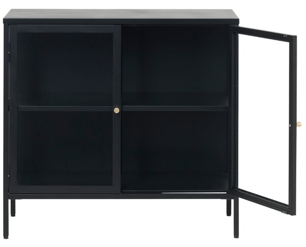 Unique Furniture Kovová vitrína Carmel 85 x 90 cm