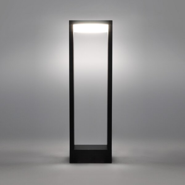 Brilagi - LED Venkovní lampa RAGUSA LED/7W/230V 3000/4000/6000K černá IP54 50 cm