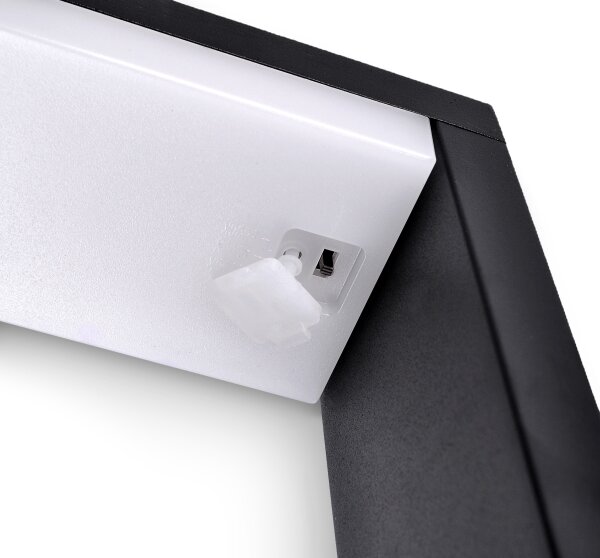 Brilagi - LED Venkovní lampa RAGUSA LED/7W/230V 3000/4000/6000K černá IP54 30 cm
