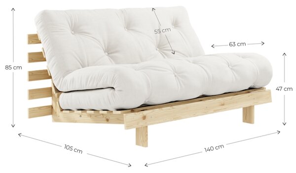 Karup Design Rozkládací pohovka Roots 140 cm