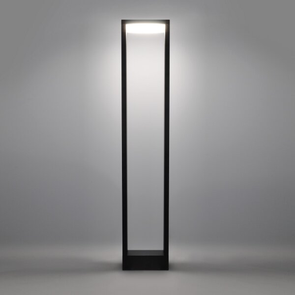 Brilagi - LED Venkovní lampa RAGUSA LED/7W/230V 3000/4000/6000K černá IP54 80 cm