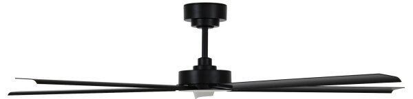 Lucci air 21616149 - Stropní ventilátor MONZA IP55 černá + dálkové ovládání