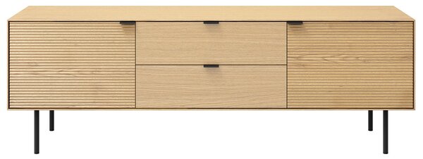 Dubový TV stolek Somcasa Tulsa 160 x 40 cm