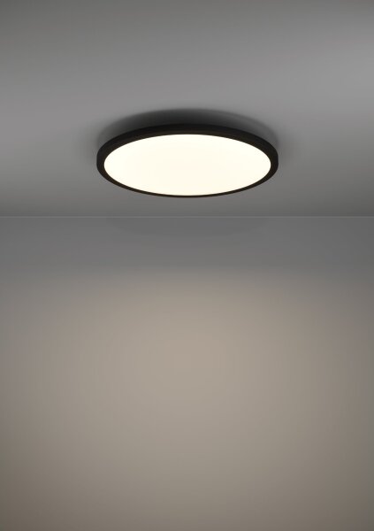 Eglo 900761-LED Stmívatelné stropní svítidlo SARSINA-Z 33,5W/230V pr.45 cm černá