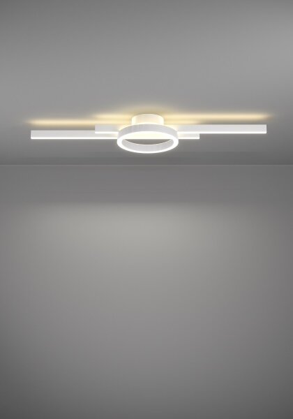 Eglo 900952- LED RGBW Stmívatelné stropní svítidlo AMANDOLO 23,5W/230V bílá + DO