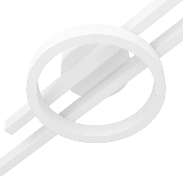 Eglo 900952- LED RGBW Stmívatelné stropní svítidlo AMANDOLO 23,5W/230V bílá + DO