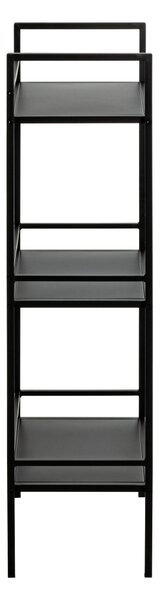 REGÁL, černá, ocel, 35/95/25 cm - Online Only regály & police, Online Only