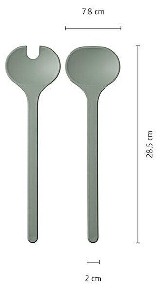 SALÁTOVÁ MÍSA S PŘÍSLUŠENSTVÍ 30,1/12,7 cm Mepal - Salátové mísy, Online Only