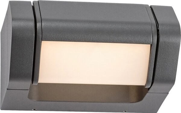 Rabalux 77103 - LED Venkovní nástěnné svítidlo MEDNA LED/8W/230V IP54 antracit